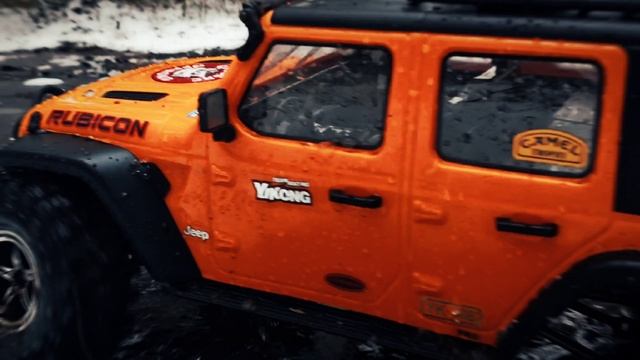 Весна снежный трофи сезон Yikong 1/8 Rubicon 4x4 смотреть онлайн