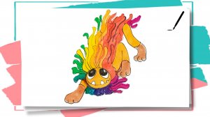 Как нарисовать Ярнаби Yarnaby Poppy Playtime 4