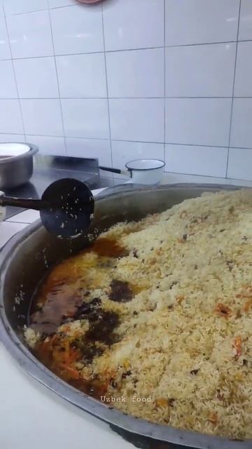 Узбекский ресторан блюдо 🔪.#cooking #food #recipes #pilaf #meat #streetfood #плов смотреть онлайн
