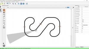 Следование по линии с объездом препятствий в TRIK Studio