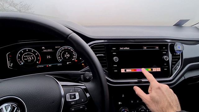 VW T-Roc Advanced 2020 1.5 TSI 150cv Attivazioni varie смотреть онлайн
