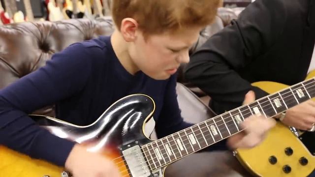 Toby Lee with Mark Agnesi playing a 1963 Gibson ES-335TD & 1956 Gibson Les Paul смотреть онлайн