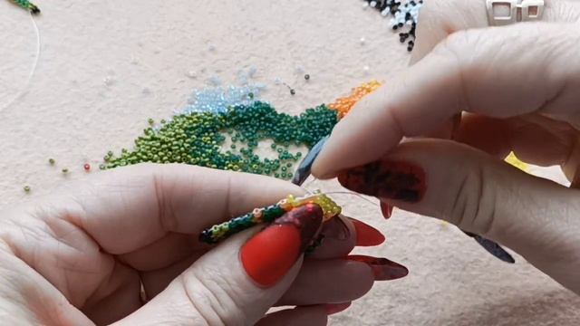 🐢 ЧЕРЕПАХА 🐢. Кирпичное плетение. Часть 1/9. смотреть онлайн