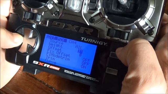 Turnigy 9xR pro Miscelare due canali, Rud& Ail mix смотреть онлайн