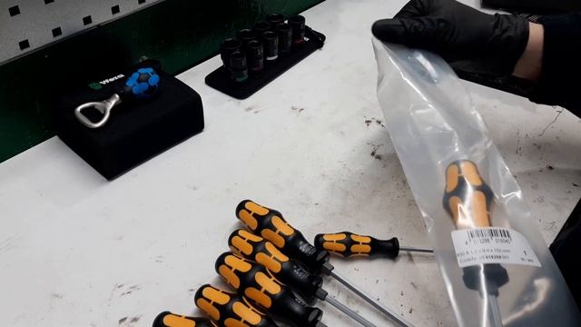 unboxing - wera kraftform 932/918/6 screwdriver set смотреть онлайн
