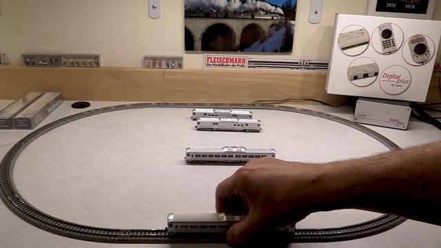 KATO N scale RDC test LENZ Set 01 LZV100 LH101 смотреть онлайн