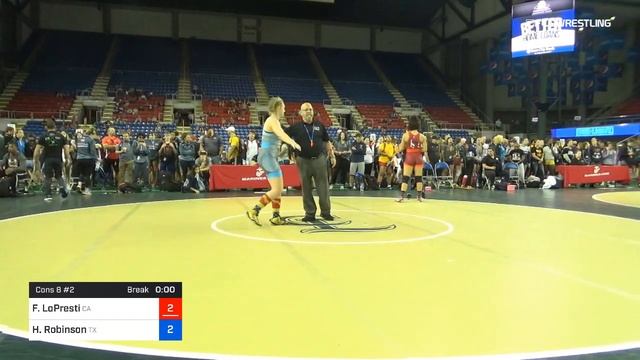 152 Lbs Cons 8 2 Francesca LoPresti California Vs Hunter Robinson Texas смотреть онлайн