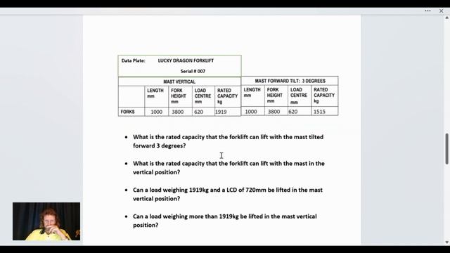 Forklift Calcs смотреть онлайн