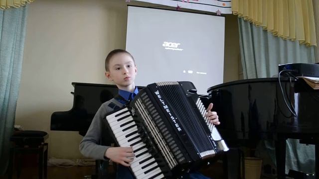 Алексеенко Илья г. Ишим - Как под яблонькой. смотреть онлайн