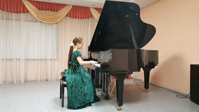 Колесникова Алёна, 8 лет, Г. Пёрселл Менует смотреть онлайн