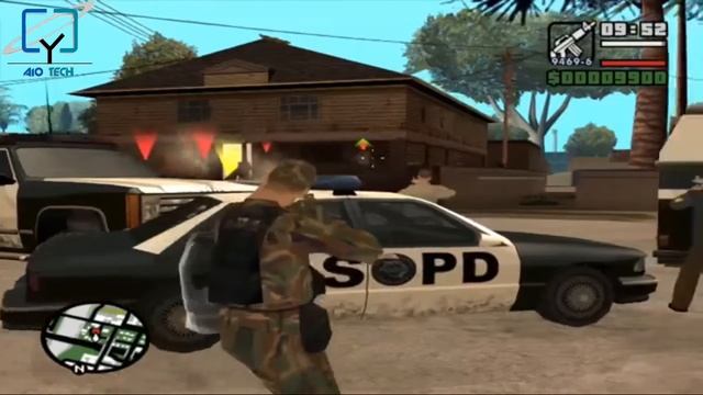 Starter Save - Part 7 - GTA San Andreas PC - complete walkthrough (showing all details) - смотреть онлайн