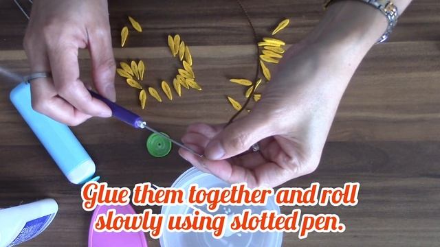 How to quill Sunflower (small) смотреть онлайн