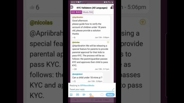 PI Network||KYC Untuk Anak Usia DiBawah 18 Tahun||Update Informasi Untuk Pioneer смотреть онлайн