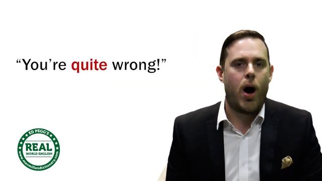 Real World English: what does ‘quite’ mean? смотреть онлайн