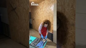 Как смонтировать гибкую керамику - гибкий камень в плитке 50х25 см в помещении