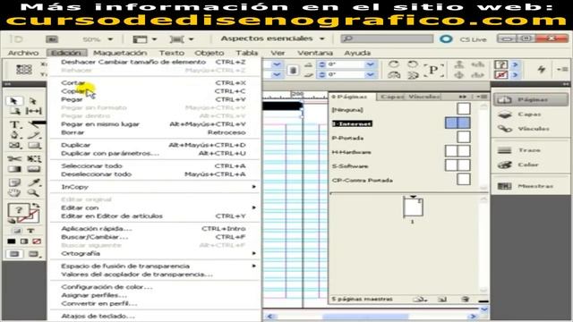 Curso de Indesign cs5 - Diseño y Diagramación (Parte 6 Elementos Comunes) смотреть онлайн