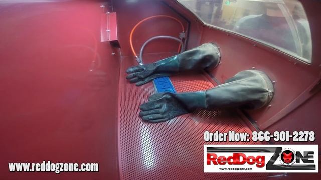 RedDog Zone 420L Sandblast Cabinet - Best sandblasters in Canada смотреть онлайн