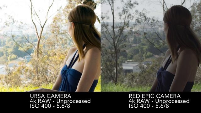 Blackmagic Ursa camera vs Red Epic - RAW vs. RAW смотреть онлайн