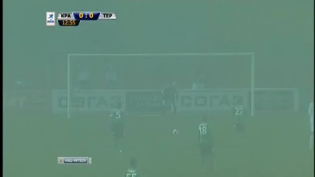 Краснодар - Терек [1-0] Жоаозиньо смотреть онлайн