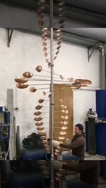 Ветровые Кинетические Скульптуры Заказ-Производство Робот Мода #kinetic #robotmoda www.robotmoda.ru смотреть онлайн