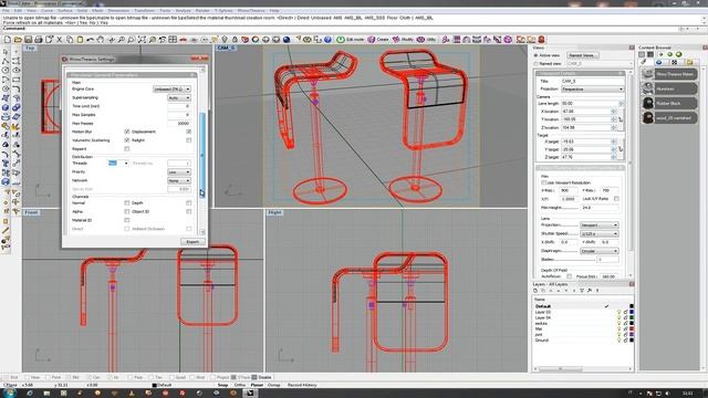 RhinoThearos output to Thea Render darkroom смотреть онлайн
