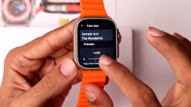 How to Increase Font Size in S8 Ultra Smart Watch смотреть онлайн