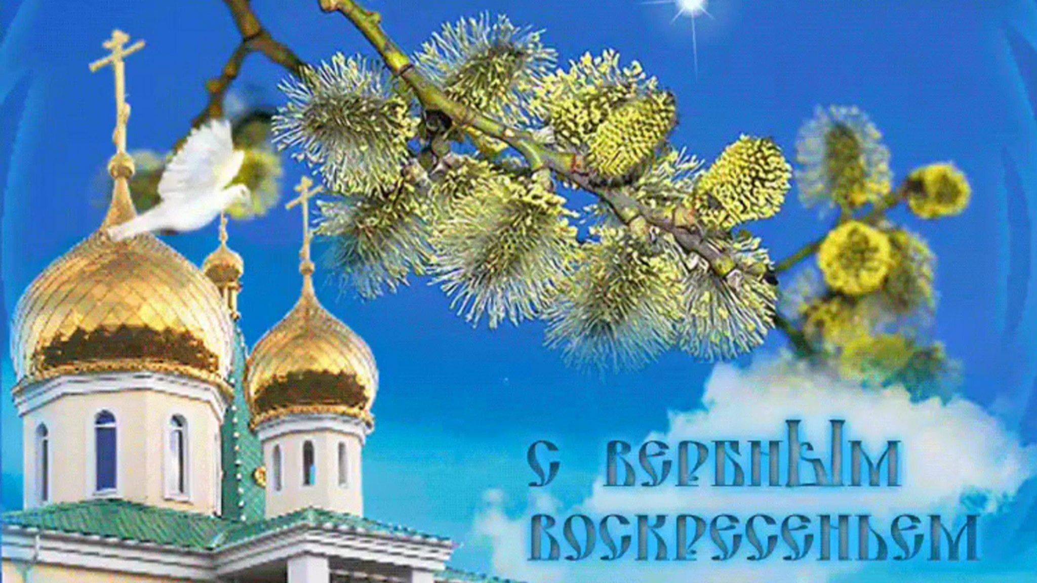 С ВЕРБНЫМ ВОСКРЕСЕНЬЕМ! смотреть онлайн