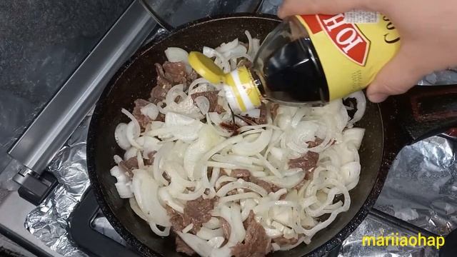 Пюре с мясо қазақша рецепт. Пюре жасау. Оңай жасалады. смотреть онлайн