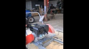 Пилорама бензиновая дисковая