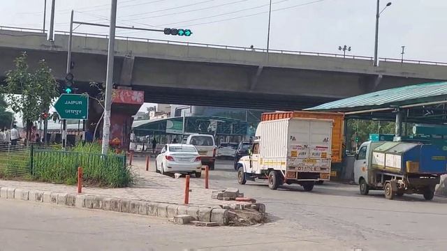 दिल्ली से गुड़गांव का सफर ,Delhi to gurgaon traveling смотреть онлайн