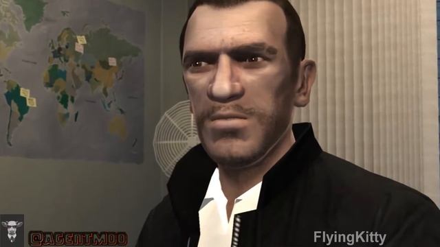 GTA IV Niko Bellic Slavic Dance Cut | FlyingKitty | Agent Moo | Meme смотреть онлайн
