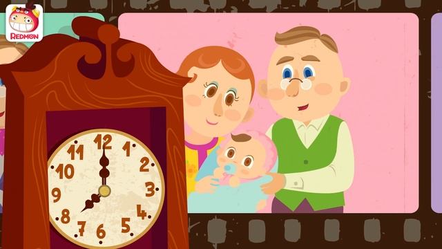 My grandfather's clock | Super song | Kids Pop | Kids songs | Nursery Rhymes | REDMON смотреть онлайн