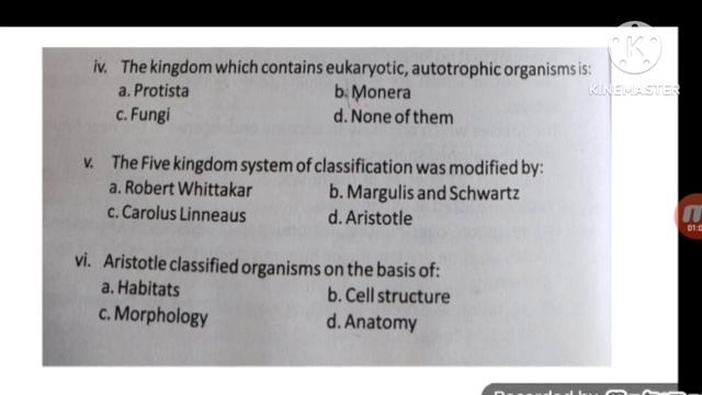 chapter 3 MCQ's| Biodiversity|9Class Biology |KPK board смотреть онлайн