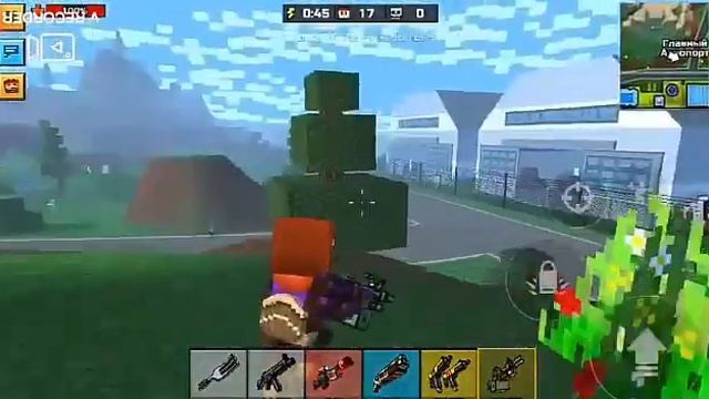 ИНДЕЙКА МЕН + ПОВАРСКАЯ ВИЛКА + ЖАРЕННАЯ ИНДЕЙКА | Pixel Gun 3D смотреть онлайн