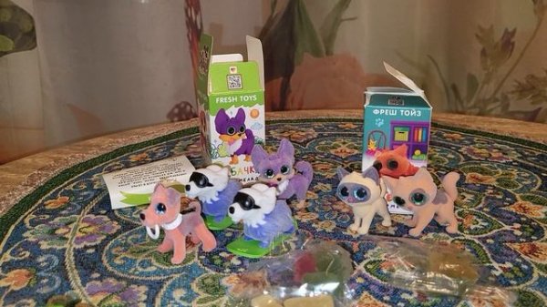 Распаковка сюрпризов: BT21 и другие.