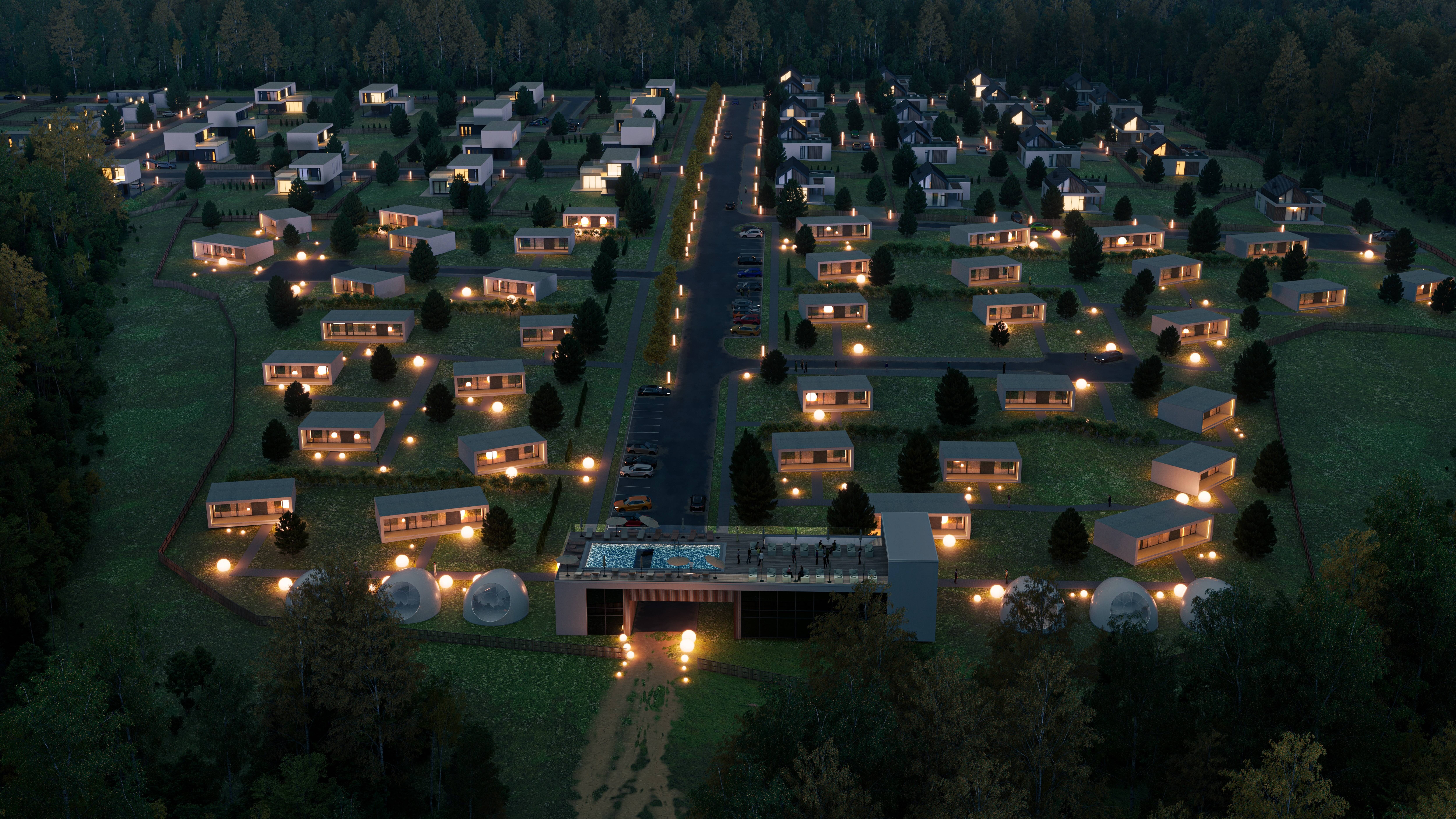 Pride Village - поселок из вилл