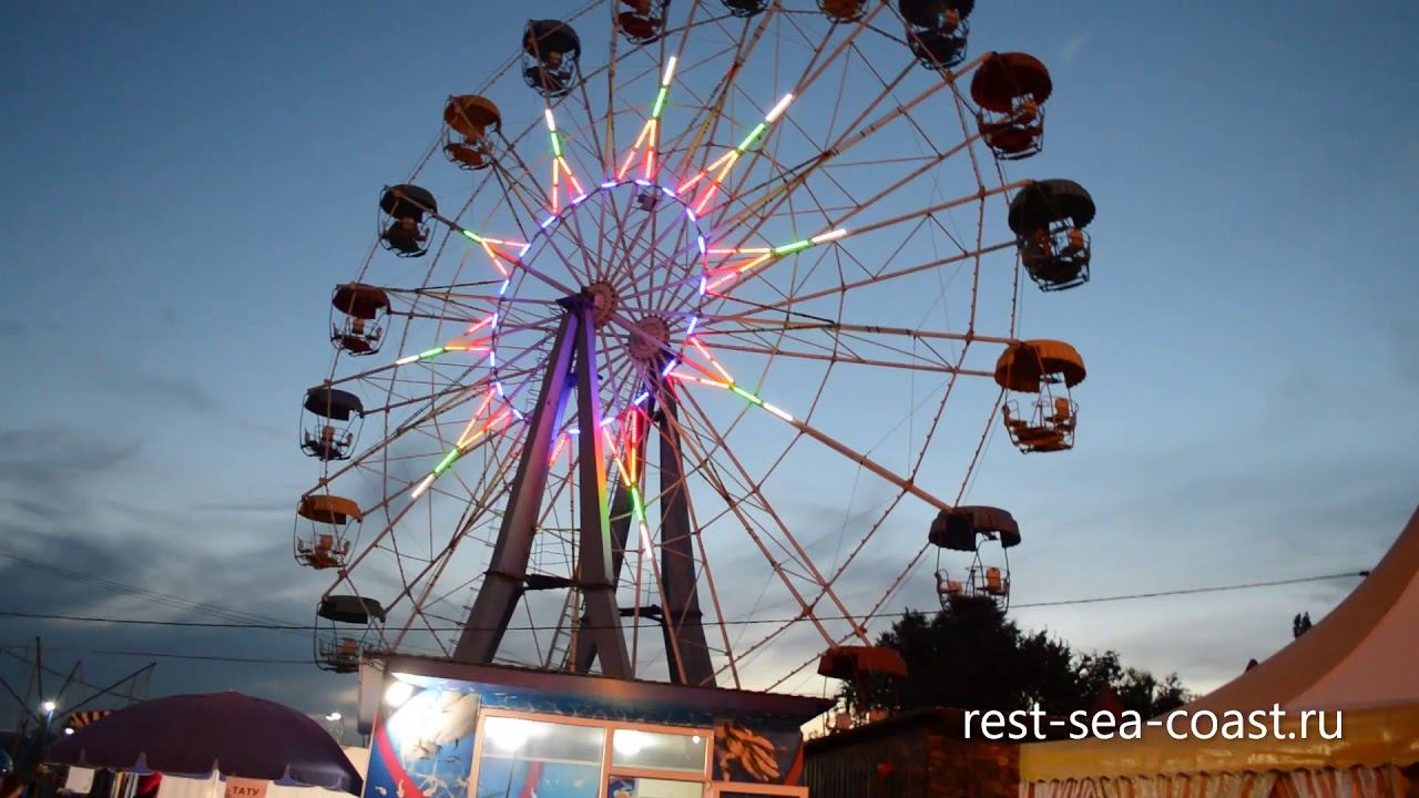 Голубицкая вид сверху c колеса обозрения смотреть онлайн