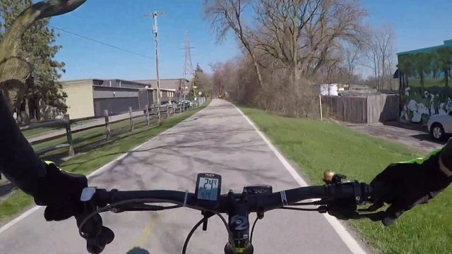 15 to 25mph On a 38 LB. Mountain Bike. смотреть онлайн