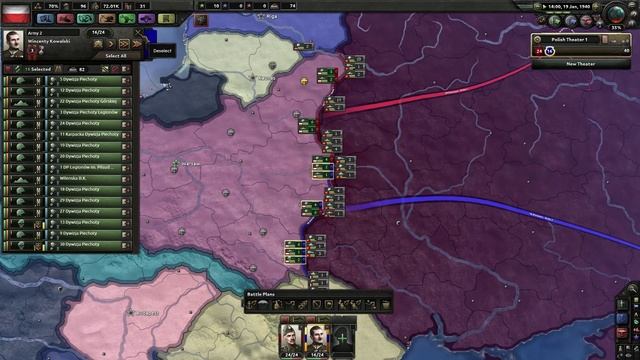 Hearts of Iron 4- Livestream footage- Poland ep 5- Road to 56 Mod смотреть онлайн