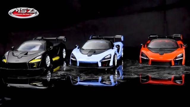 MSZ Licensed die-cast model - 1:32 McLaren Senna Road Car смотреть онлайн