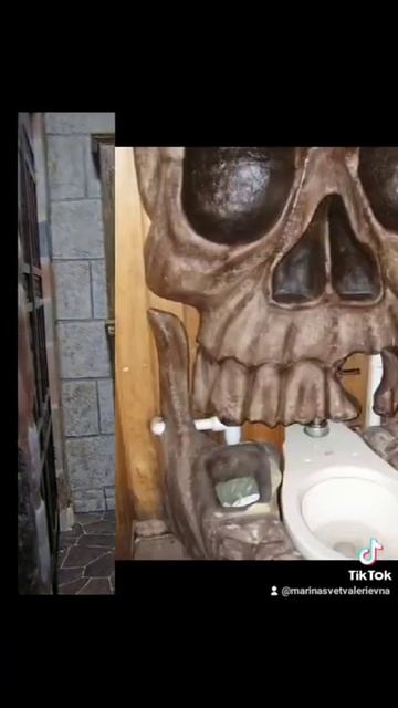Заходи не бойся, уходи не плач #туалет #унитаз #дизайнтуалета #дизайнинтерьера #необычно #лайк смотреть онлайн