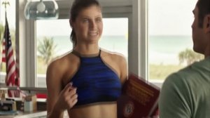 Baywatch Alexandra Daddario Boobs scene (Only focus on Alexandra)