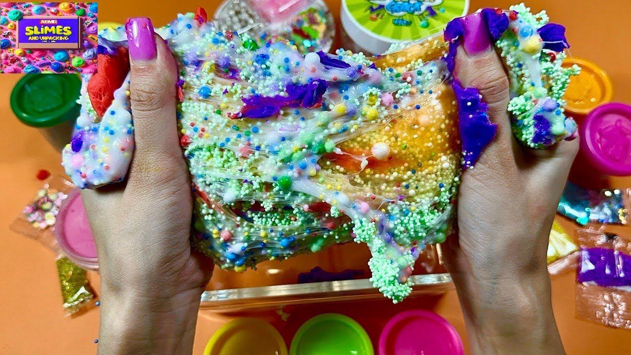 Slime ASMR! Making Satisfying ASMR Mixing