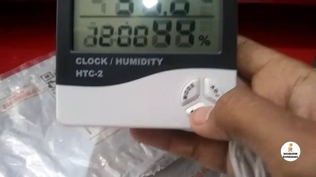 HTC-2 Temperature and humidity meter | HTC-2 Review and Unboxing | Incubator Parts смотреть онлайн