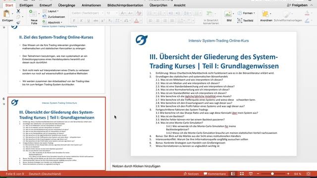 Einführung des System-Trading Online-Kurses von Statistic-Trading смотреть онлайн