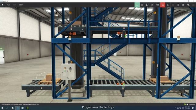 Factory IO Elevator Basic Exercise