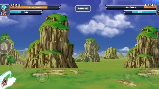 goku ssj blue vs Golden frizel смотреть онлайн