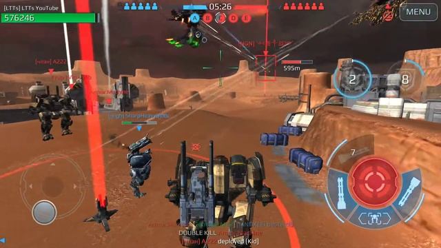 CERBERUS + MOLOTS + KANG DAE ✓ War Robots ✓ LTTs Clan смотреть онлайн