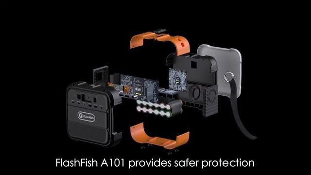 Flashfish A101 200W 26400mAh 98Wh Portable Power Station