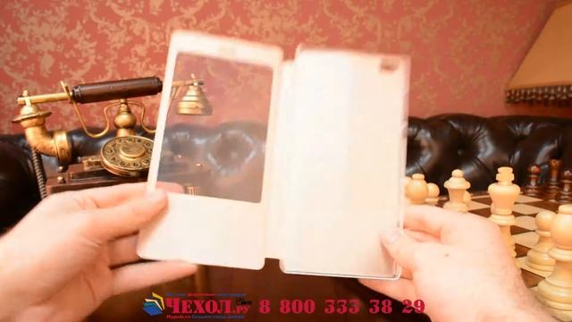 Оригинальный чехол-книжка из кожи с подставкой и окном для входящих вызовов для Huawei P8 max смотреть онлайн